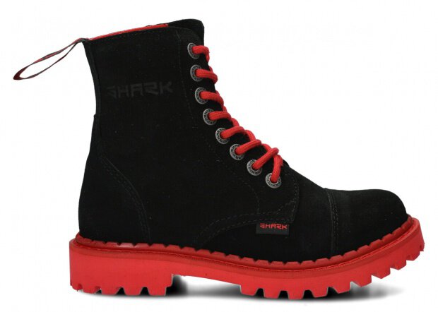 YOUTH BOOTS MODEL 008L BLACK VELOURS - SIZE 38