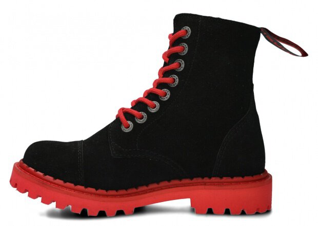 YOUTH BOOTS MODEL 008L BLACK VELOURS - SIZE 38