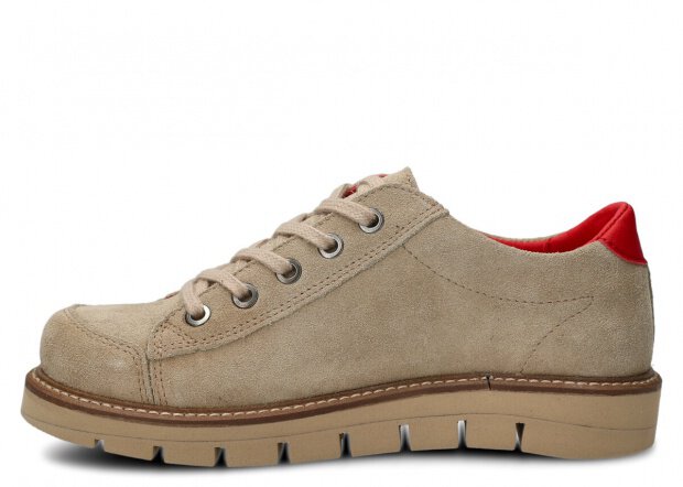 MODEL 2601 BEIGE VELOURS - SIZE 36