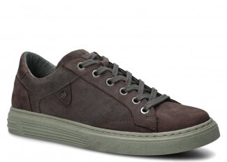 Men's shoe NAGABA 4341 graphite crazy leather