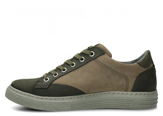 Men's shoe NAGABA 4341 khaki crazy leather
