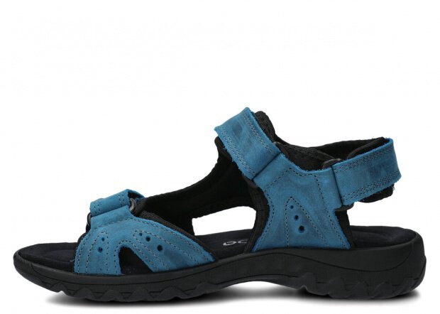 Women's sandal NAGABA 264 cobalt crazy leather