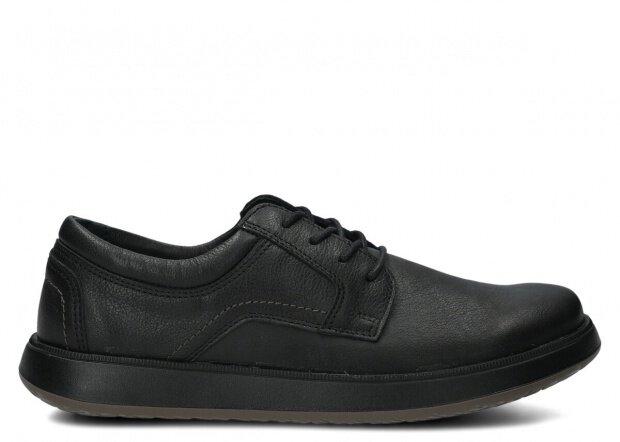 Men's shoe NAGABA 4401 black rustic leather