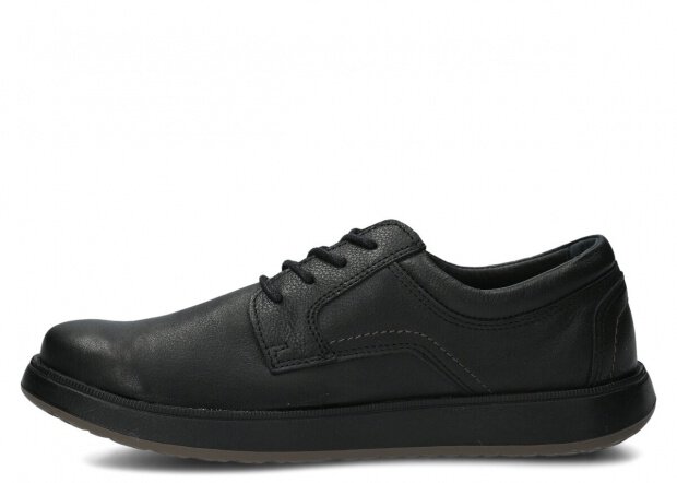 Men's shoe NAGABA 4401 black rustic leather