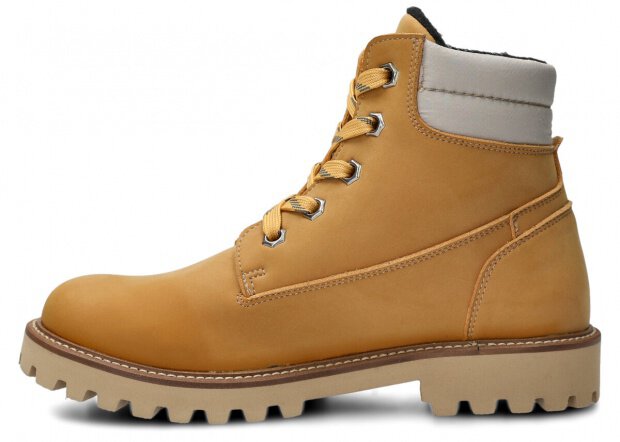 YOUTH BOOT NAGABA 6221 YELLOW NUBUK VEGAN + FELT - 39