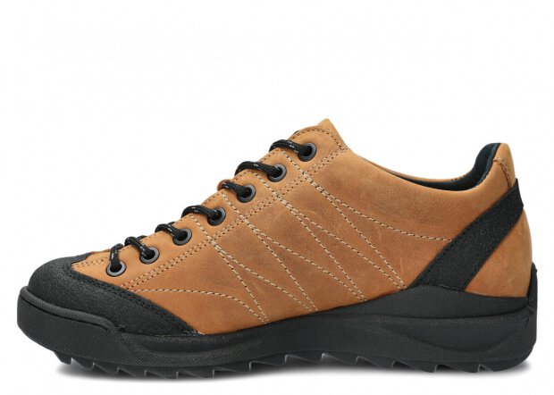 YOUTH SHOE MODEL 121 BROWN CRAZY - SIZE 37
