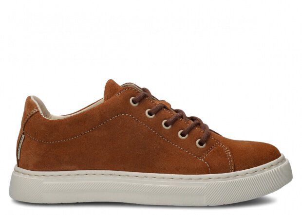 Shoe NAGABA 607 brown velours leather