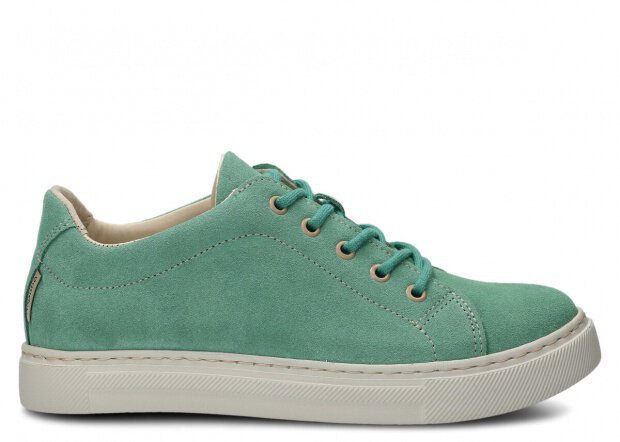 Shoe NAGABA 607 mint velours leather