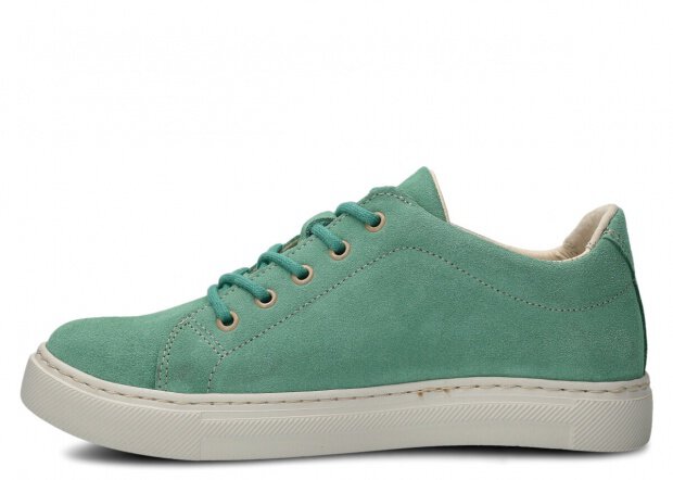 Shoe NAGABA 607 mint velours leather