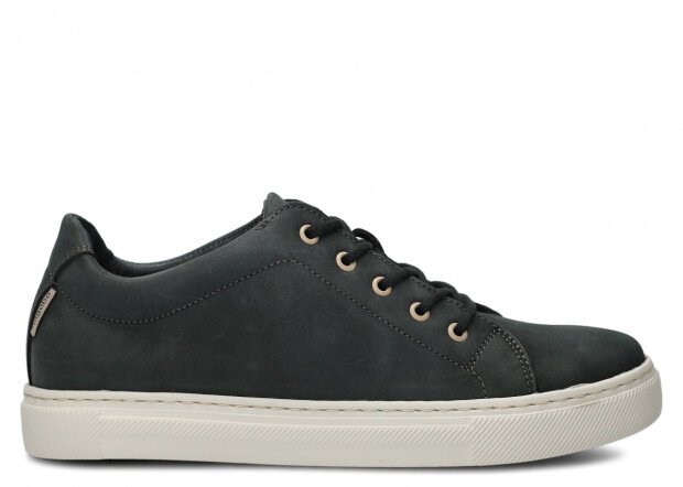 Men's shoe NAGABA 481 anthracite crazy leather