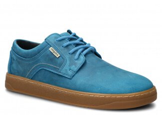 Men's wide shoe NAGABA 476 cobalt crazy leather