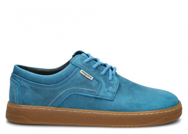 Men's shoe NAGABA 476 cobalt crazy leather
