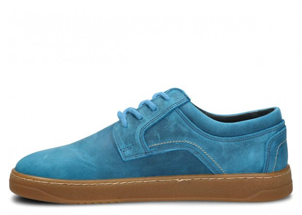 Men's shoe NAGABA 476 cobalt crazy leather