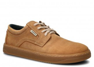 Men's wide shoe NAGABA 476 brown crazy leather