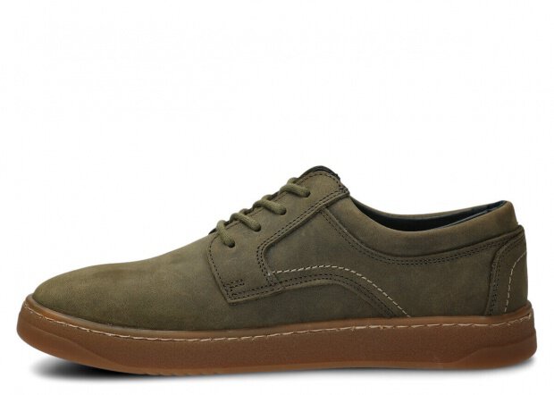 Men's shoe NAGABA 476 rotten green crazy leather