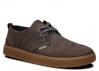 Men's wide shoe NAGABA 477 graphite crazy leather