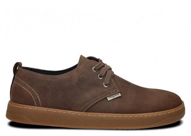 Men's shoe NAGABA 477 olive crazy leather