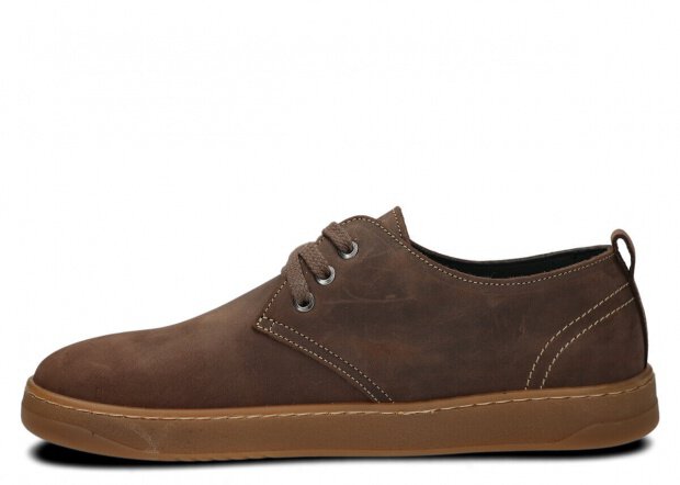 Men's shoe NAGABA 477 olive crazy leather
