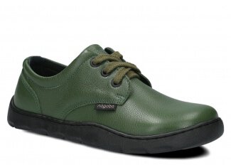 Women's wide shoe NAGABA 630 green cloud leather