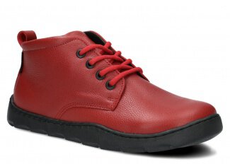 Women's wide ankle boot NAGABA 631 red cloud leather