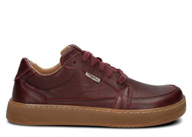 Shoe NAGABA 625 burgundy rustic leather