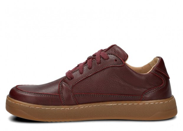 Shoe NAGABA 625 burgundy rustic leather