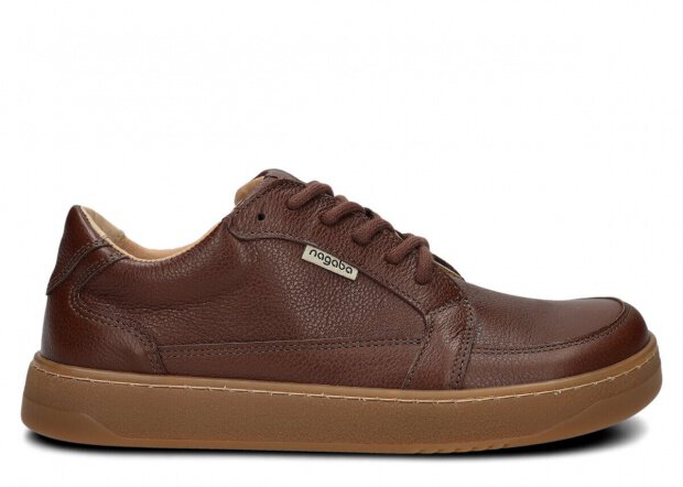 Shoe NAGABA 625 brown rustic leather