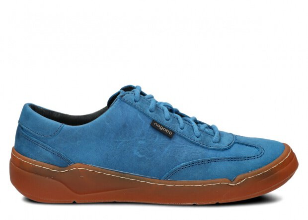 Men's shoe NAGABA 467 cobalt crazy leather