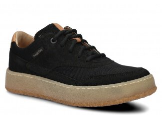 Women's shoe NAGABA 627 black velours leather