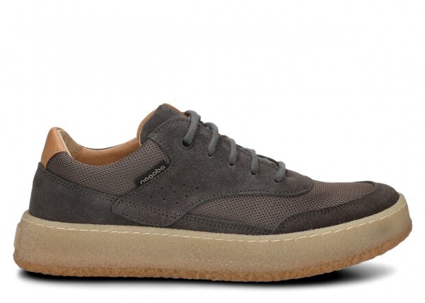 Women's shoe NAGABA 627 graphite velours leather