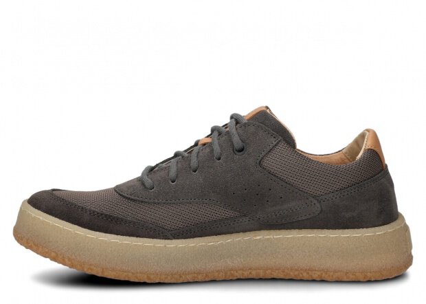 Women's shoe NAGABA 627 graphite velours leather