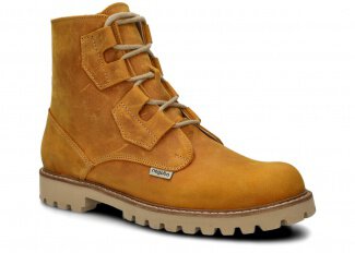 Men’s trapper boots NAGABA 488/1 yellow crazy leather