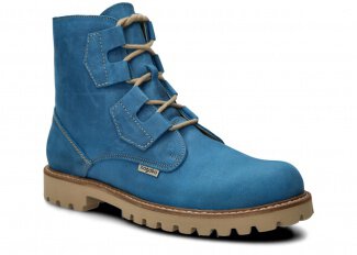 Men’s trapper boots NAGABA 488/1 cobalt crazy leather