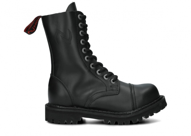 Combat booty NAGABA 10H black bosman leather