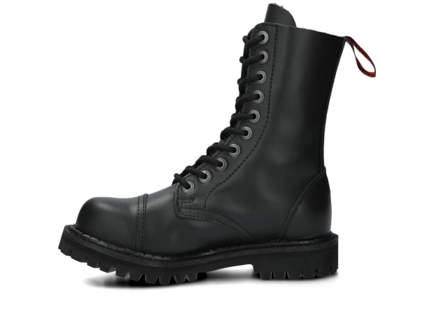 Combat booty NAGABA 10H black bosman leather