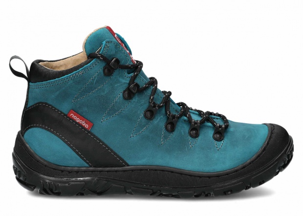 Trekking ankle boot NAGABA 240 turquoise crazy leather