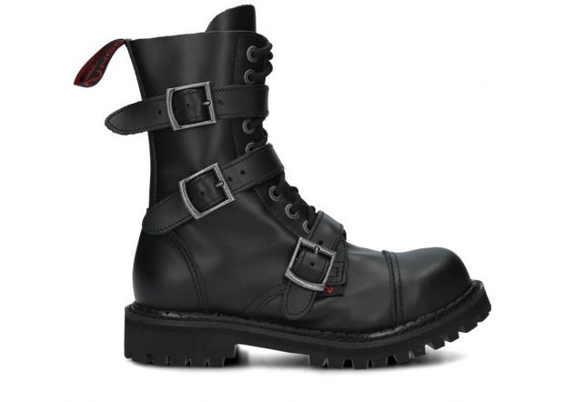 Combat booty NAGABA 523 black bosman leather