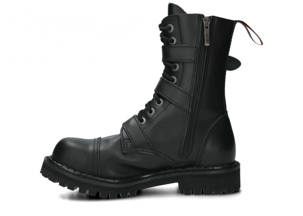 Combat booty NAGABA 523 black bosman leather