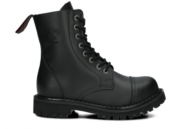 Combat booty NAGABA 8H black bosman leather