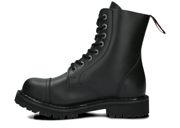 Combat booty NAGABA 8H black bosman leather