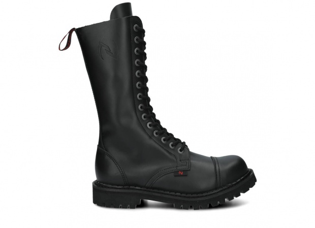 Combat booty NAGABA 14H black bosman leather