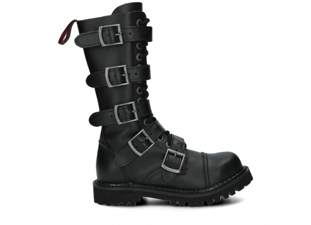 Combat booty NAGABA 505 black bosman leather