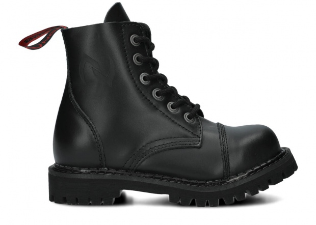 Combat booty NAGABA 6H black bosman leather