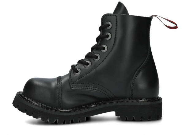 Combat booty NAGABA 6H black bosman leather