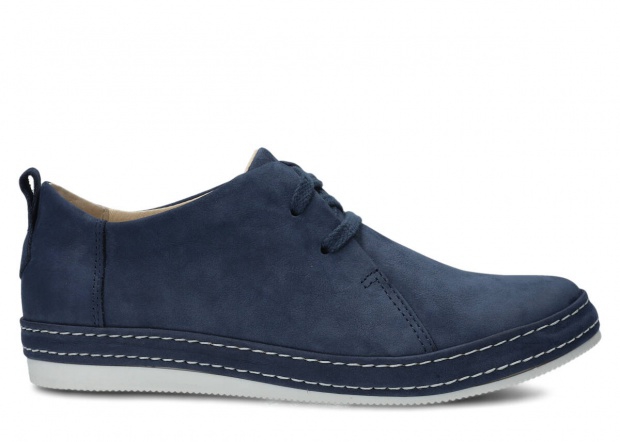 Shoe NAGABA 382 navy blue samuel leather