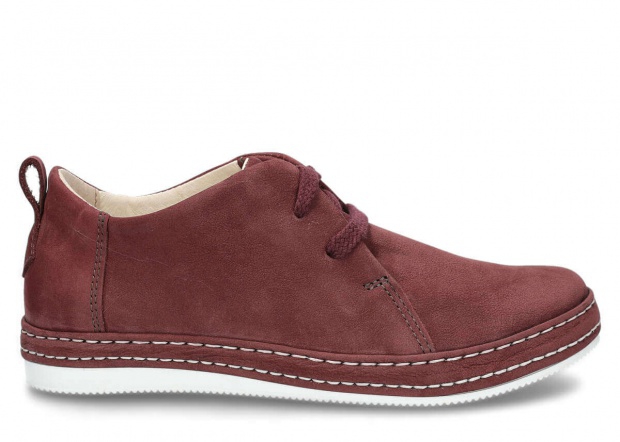 Shoe NAGABA 382 burgundy samuel leather