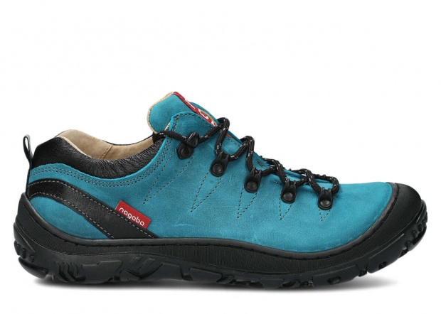 Trekking shoe NAGABA 241 turquoise crazy leather