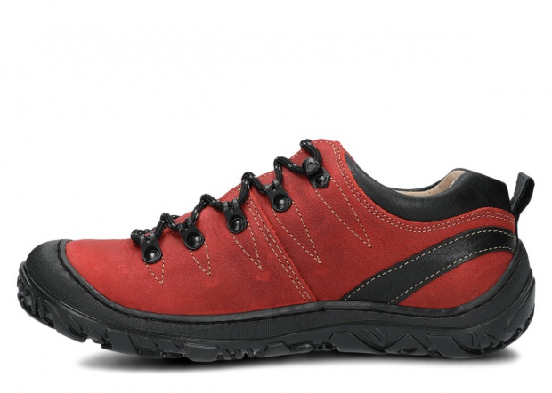 Trekking shoe NAGABA 241 red barka leather