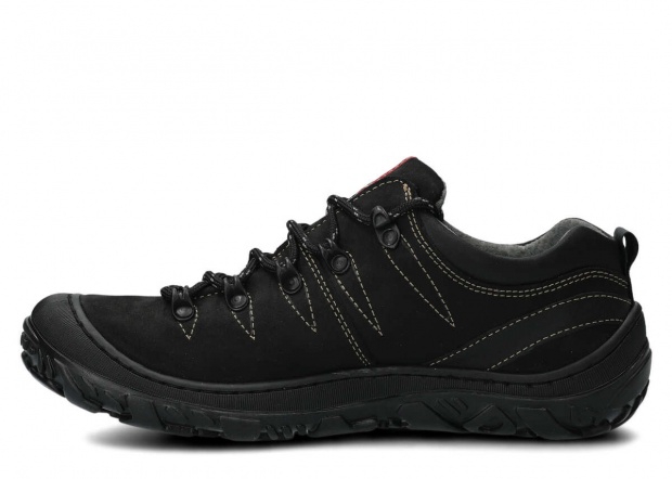 Trekking shoe NAGABA 241 black crazy leather