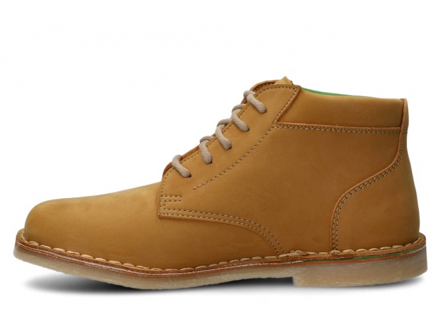 Men's ankle boot NAGABA 076 yellow nubuk vegan 